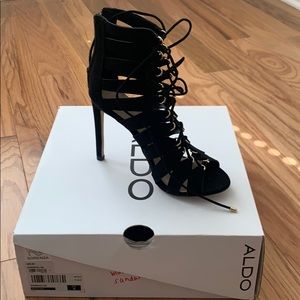 Black Strappy Aldo Sandal